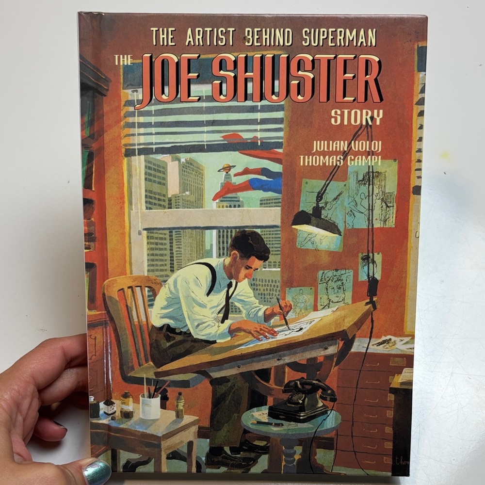 The Joe Shuster Story: The Artist Behind Superman Hardcover